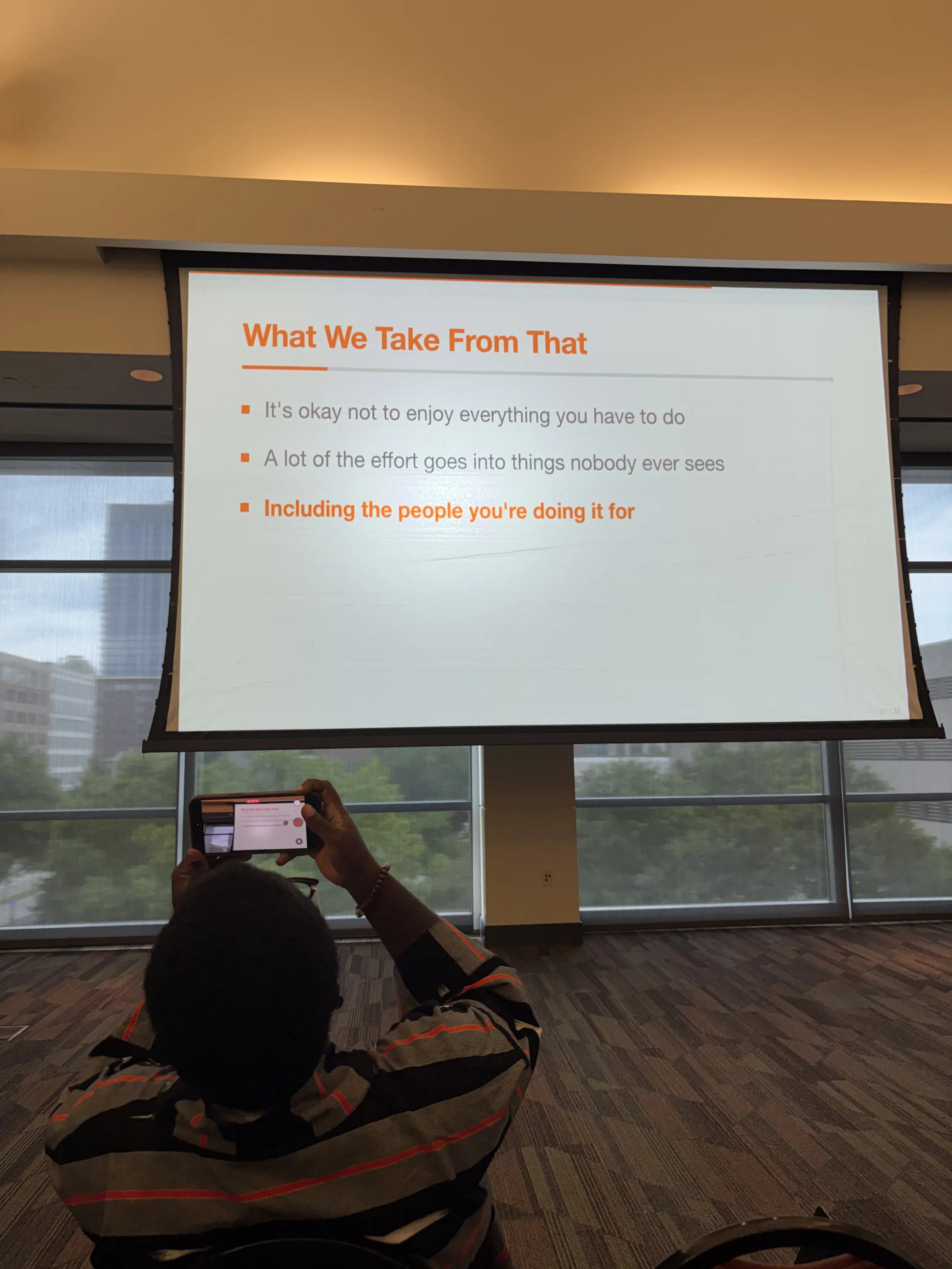 Recap Slide from Lazouich's Community Talk