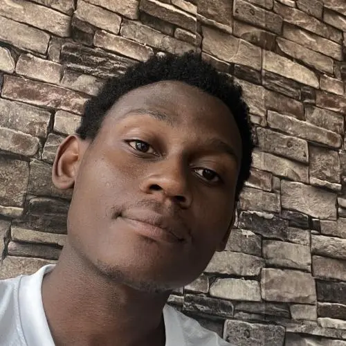 Edmond Makolle's head slightly smilling